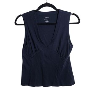 BANANA REPUBLIC Dark Blue Malibu Tee Tank Top Size XS